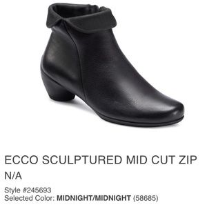 Ecco sculptures comfy bootie